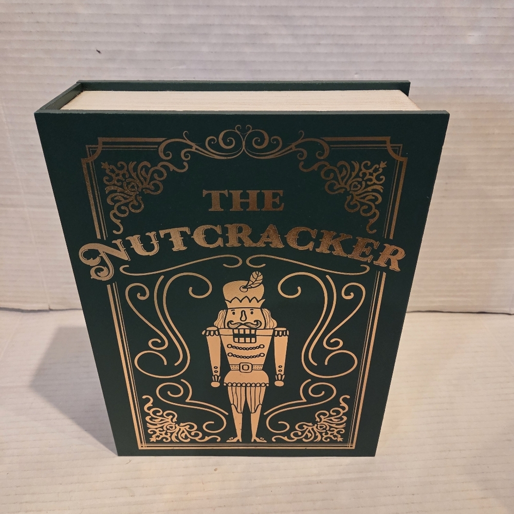 New The Nutcracker Wooden Box Large Storage Home Decor Decoration Christmas